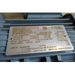9,7 RPM  0,37 kW Asmaat 40 mm  IE3. UNUSED 